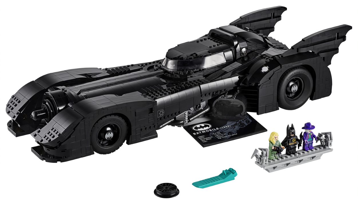 Tim Burton's Batmobile may well be the best LEGO set we've seen