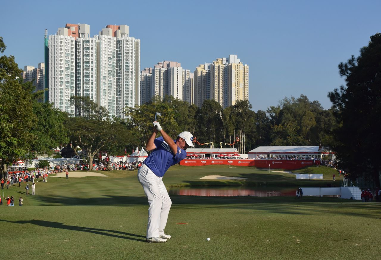 Scott Hend at the Hong Kong Open