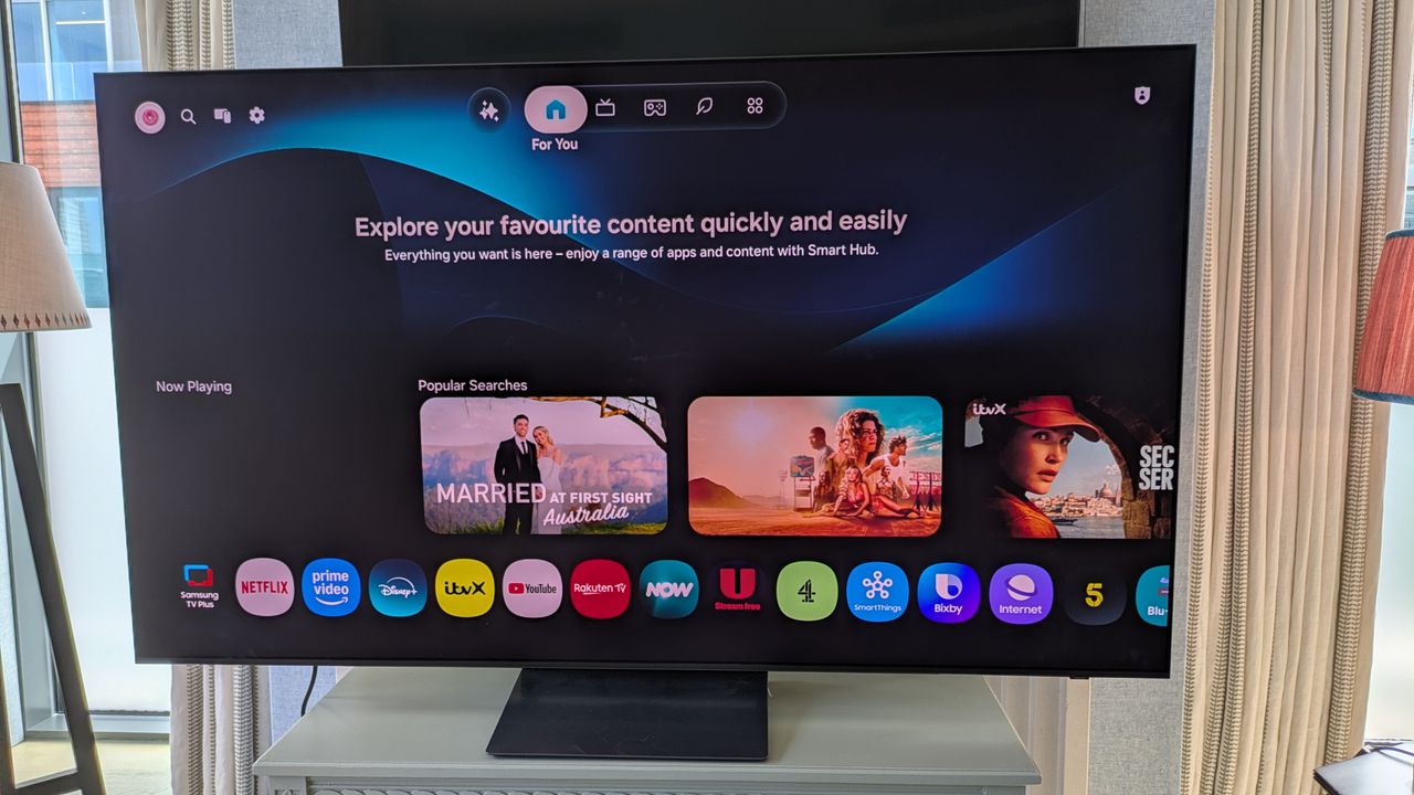 I saw Samsung's new mid-range OLED TV and its controversial Glare Free screen — and based on my first look, it could be a real challenger to the LG C6