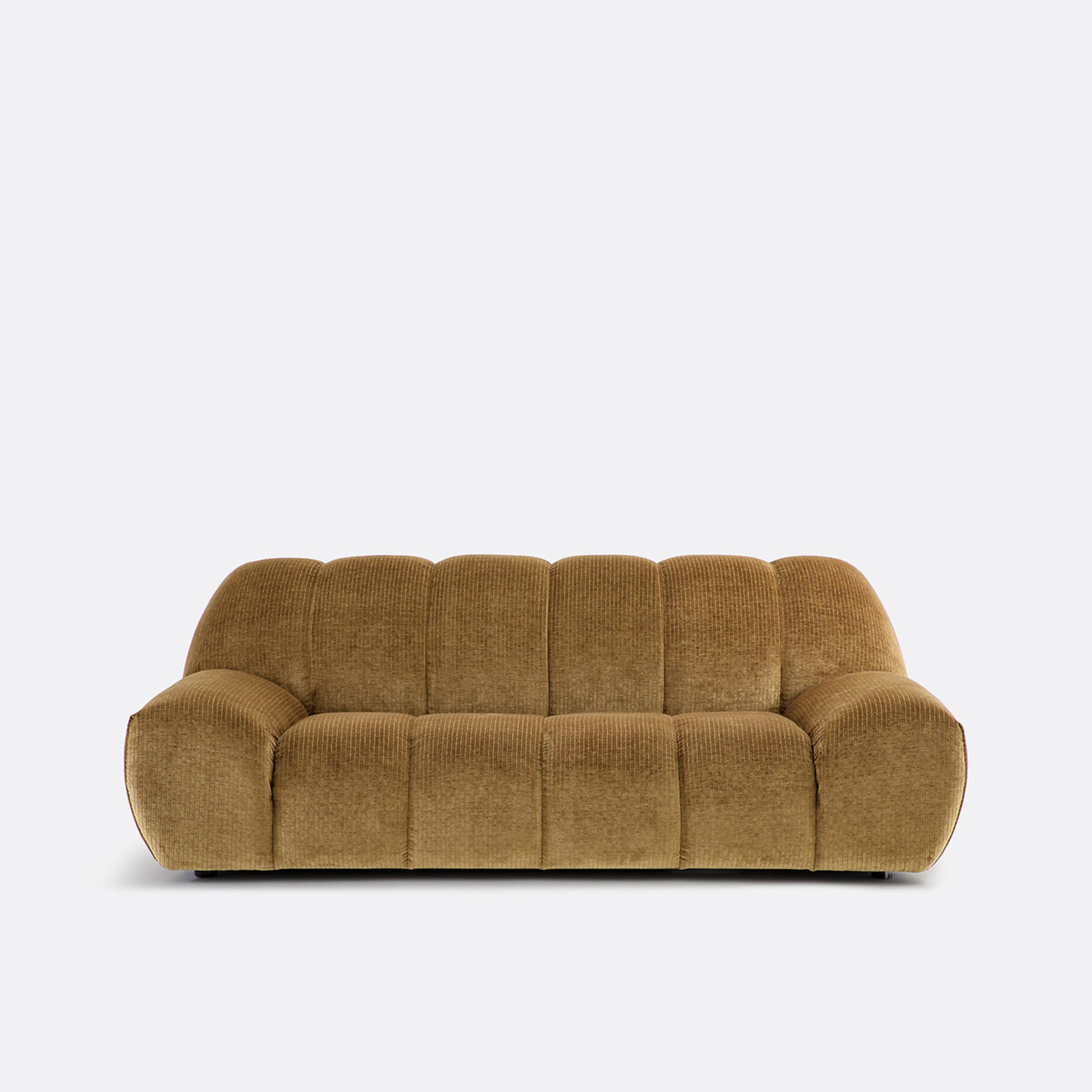 La Redoute Nuria Vintage Corduroy 3-Seater Sofa