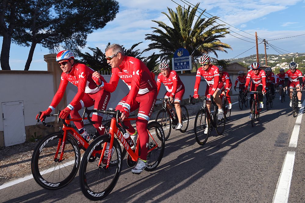 Igor Makarov chats with Alexander Kristoff
