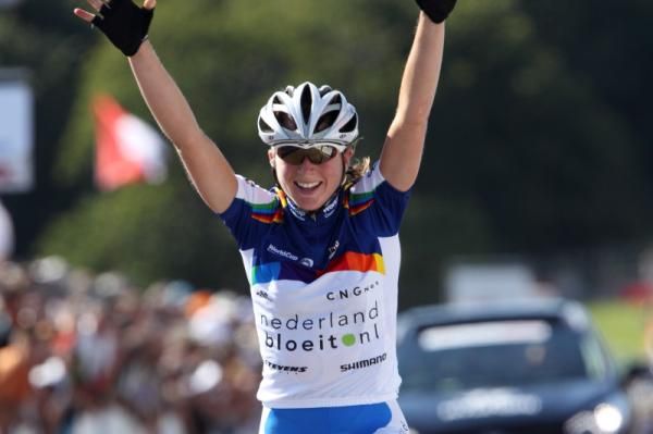 The World Cup winner, 2011, Annemiek Van Vleuten (Nederland Bloeit)