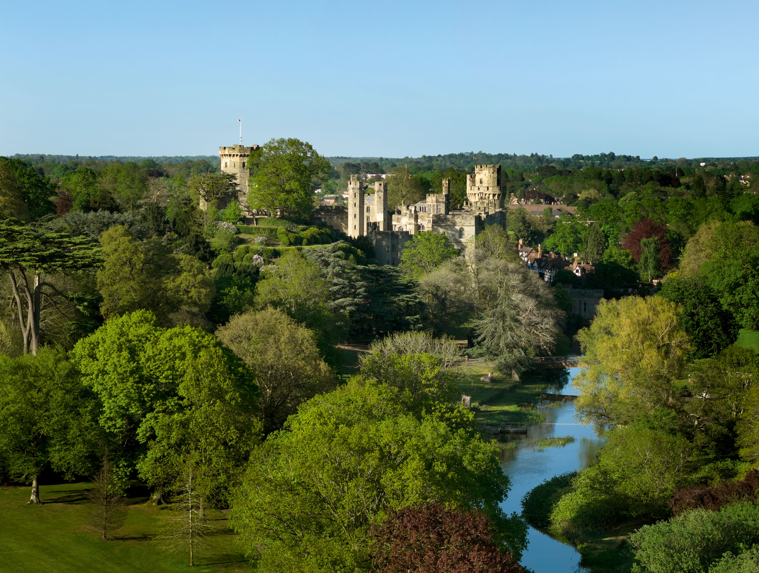 Warwick Castle in Warwickshire