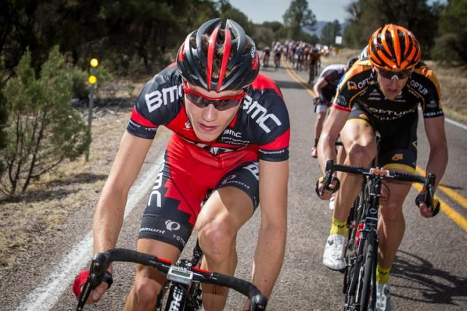 Lioic Vliegen (BMC Development Team) on the attack during the 2013 Tour of the Gila.