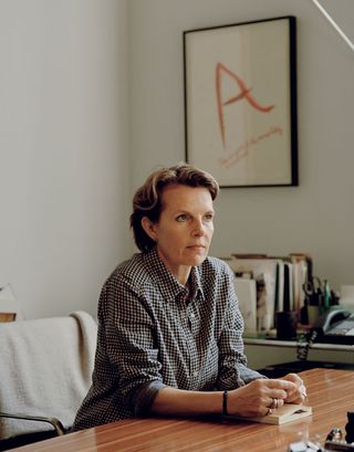 Architect Annabelle Selldorf in her New York studio