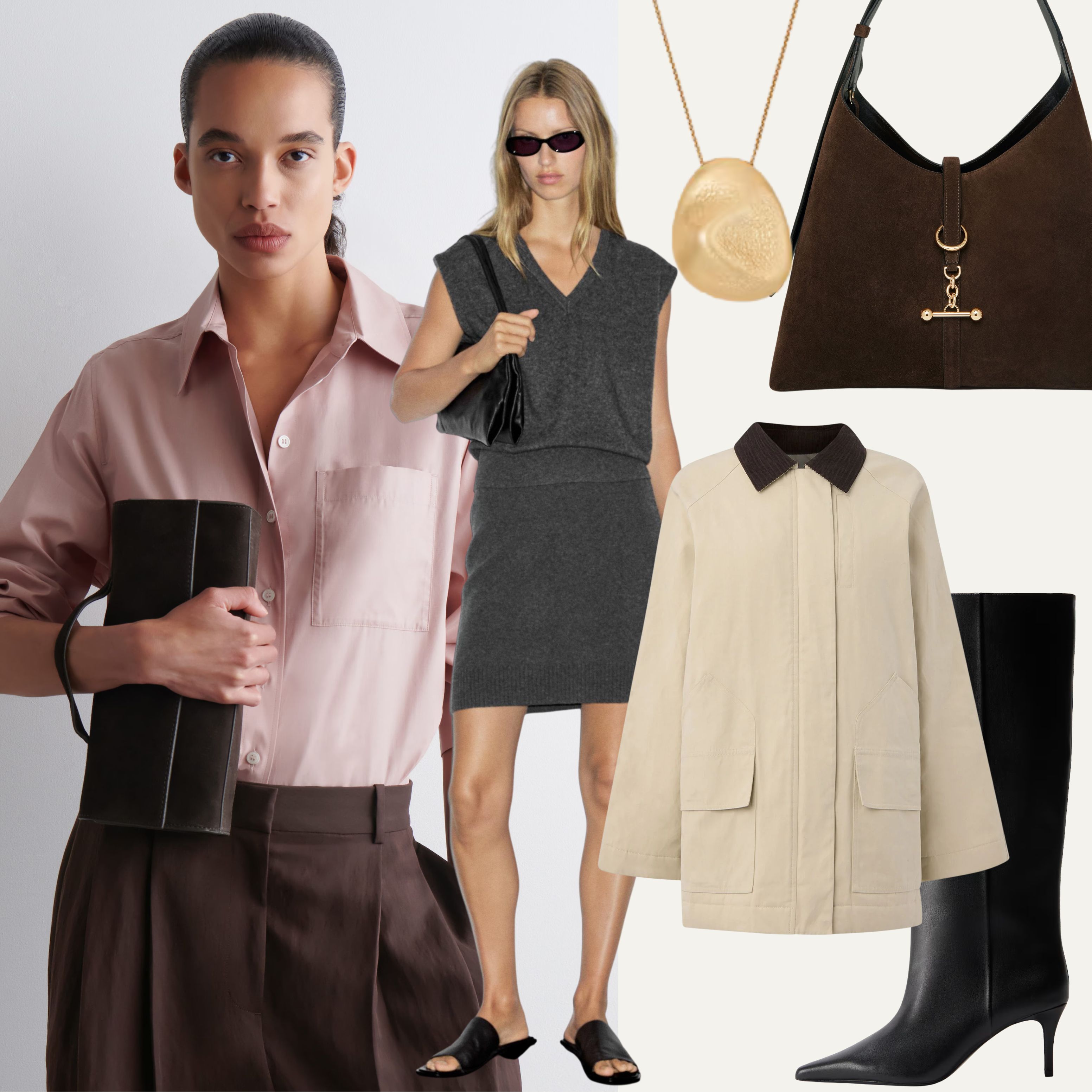 A selection of chic new-in shopping selects from fashion editor Maxine Eggenberger
