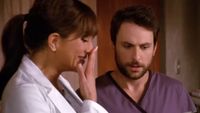 Jennifer Aniston and Charlie Day are shown in the trailer for Horrible Bosses.