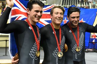 New Zealand win team sprint, Commonwealth Games 2014, track day one, afternoon