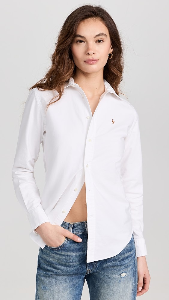 Polo Ralph Lauren Cotton Oxford Long Sleeve Buttondown