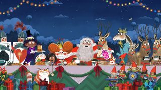 The Night Before Christmas in Wonderland has been made into an animated festive movie.