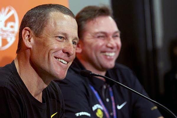 Bruyneel is never far from Armstrong