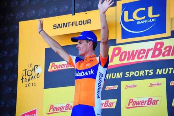 Luis Leon Sanchez (Rabobank) was a deserving winner.