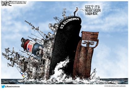 Obama Cartoon U.S. U.S. Economy 2016