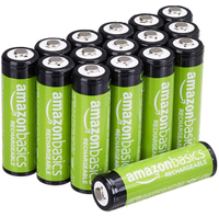 Amazon Basics AA Rechargeable Batteries: £13.86, was £18.24 |