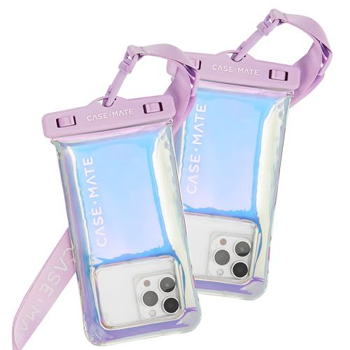 2 Pack Soap Bubble Ip68 Waterproof Phone Pouch