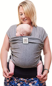 Baby Sling, was £49.99 now £23.96
Baby slings and carriers come in all sorts of shapes and sizes, and working out which one is right for you takes time and thought. But a handy sling that you can easily pop on in the house when your baby is fractious is essential - and great for bonding.