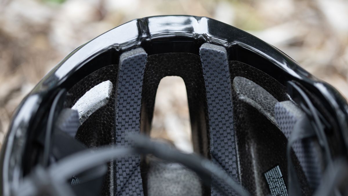 Kask Utopia aero helmet detail of padding system