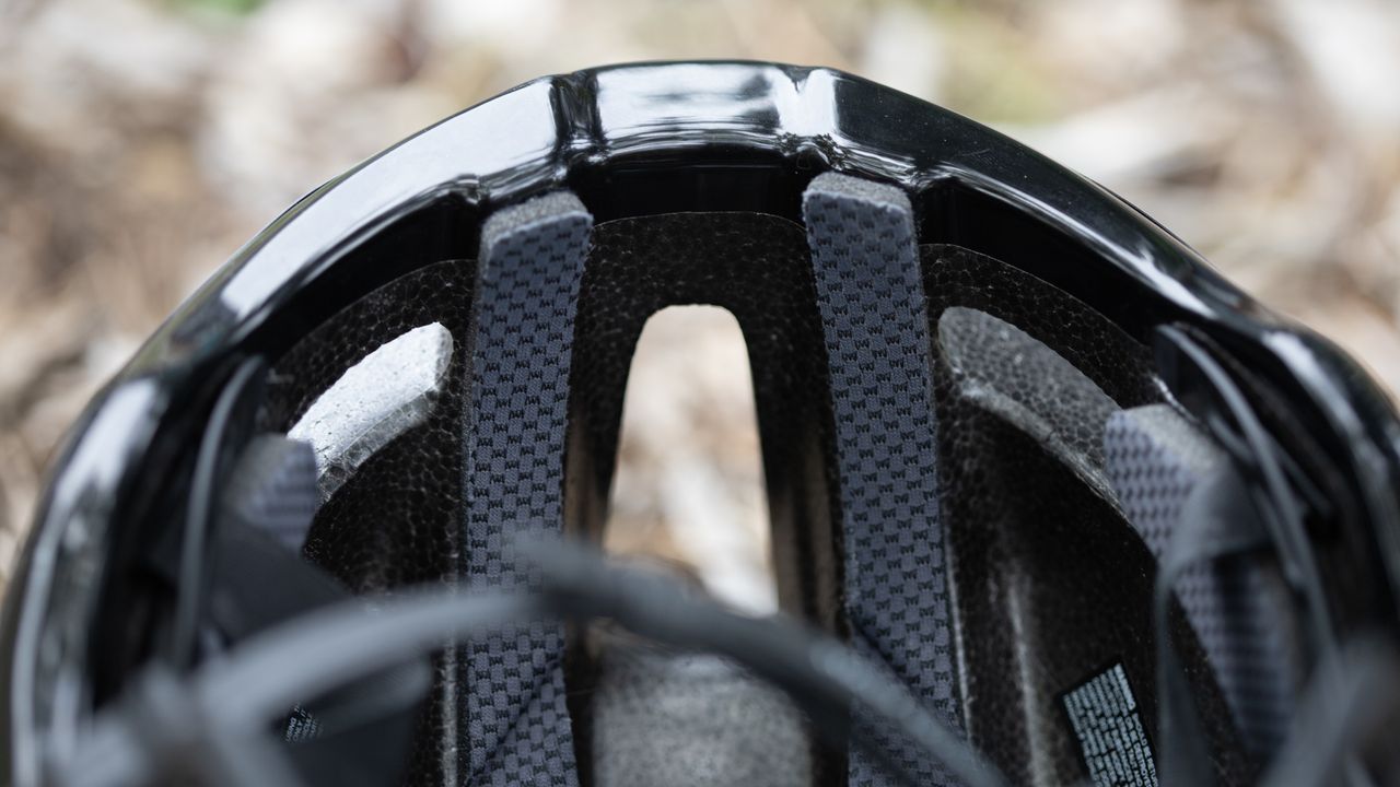 Kask Utopia aero helmet detail of padding system