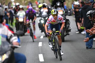 Louis Meintjes on stage 4 at Itzulia Basque Country