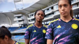 Adidas Colombia away kit Women's World Cup 2023