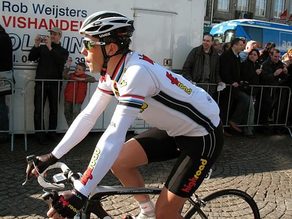 Kim Kirchen is one of the favourites for the win in the Amstel Gold Race.