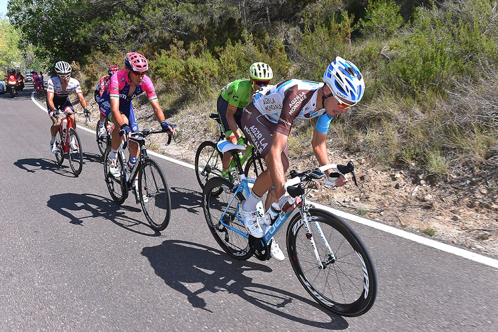 Quentin Jauregui in the day's breakaway