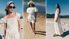 3 models wearing M&S 