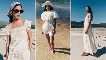 3 models wearing M&S 