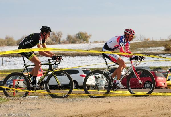 Ryan Trebon (LTS-Felt) battled with Todd Wells (Specialized) for several laps before getting away
