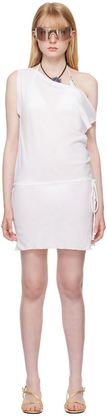 White Cala Minidress