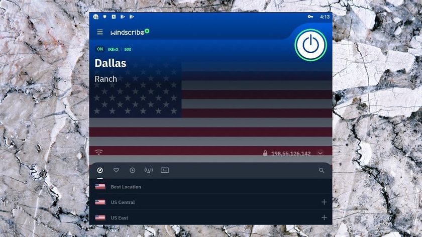 Windscribe Mobile App Interface