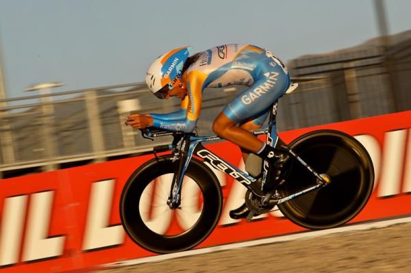 Lachlan Morton (Holowesko Partners) putting in a good ride.