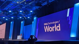 The keynote stage at Dell Technologies World 2024.