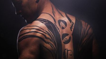 back tattoo from the movie Divergent