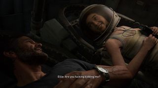 The spaceship scene in The Last of Us Part 2