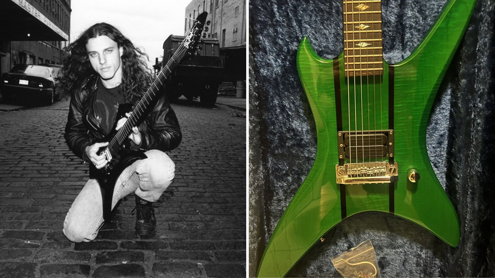 Chuck Schuldiner's custom shop B.C. Rich Stealth up for sale