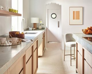 White airy kitchen