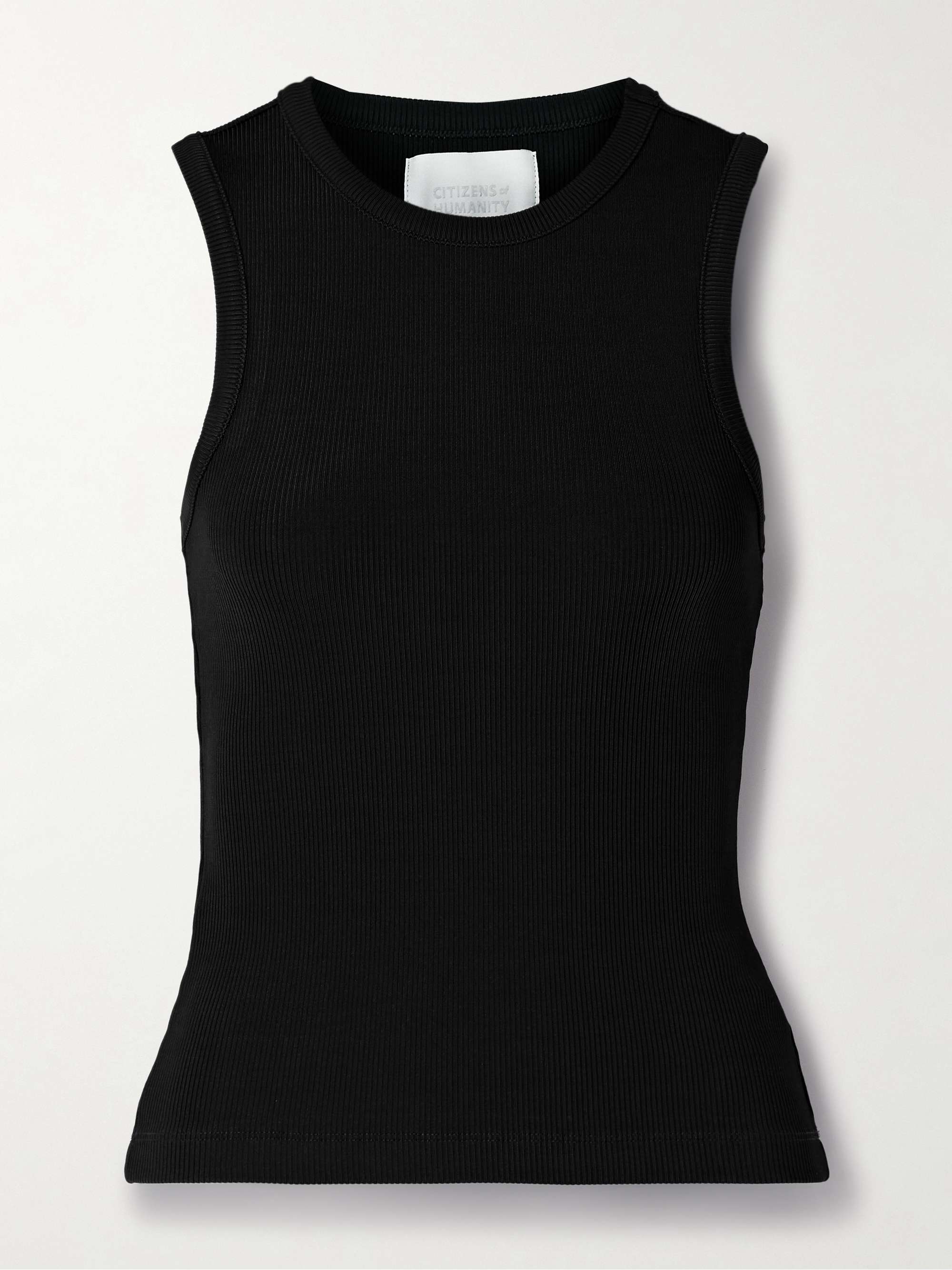 Ribbed Jersey Tank