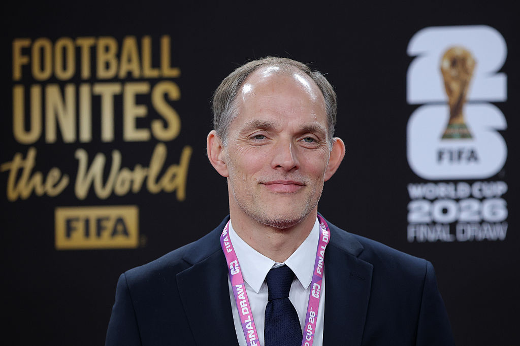 Thomas Tuchel, Head Coach of England, pose on the red carpet prior to the FIFA World Cup 2026 Official Draw at John F. Kennedy Center for the Performing Arts on December 05, 2025 in Washington, DC.