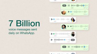 WhatsApp voice messaging improvements 