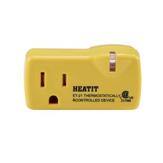 HEATIT ET-21 Freeze Thermostatically Controlled Outlet On at 38F /Off at 50F