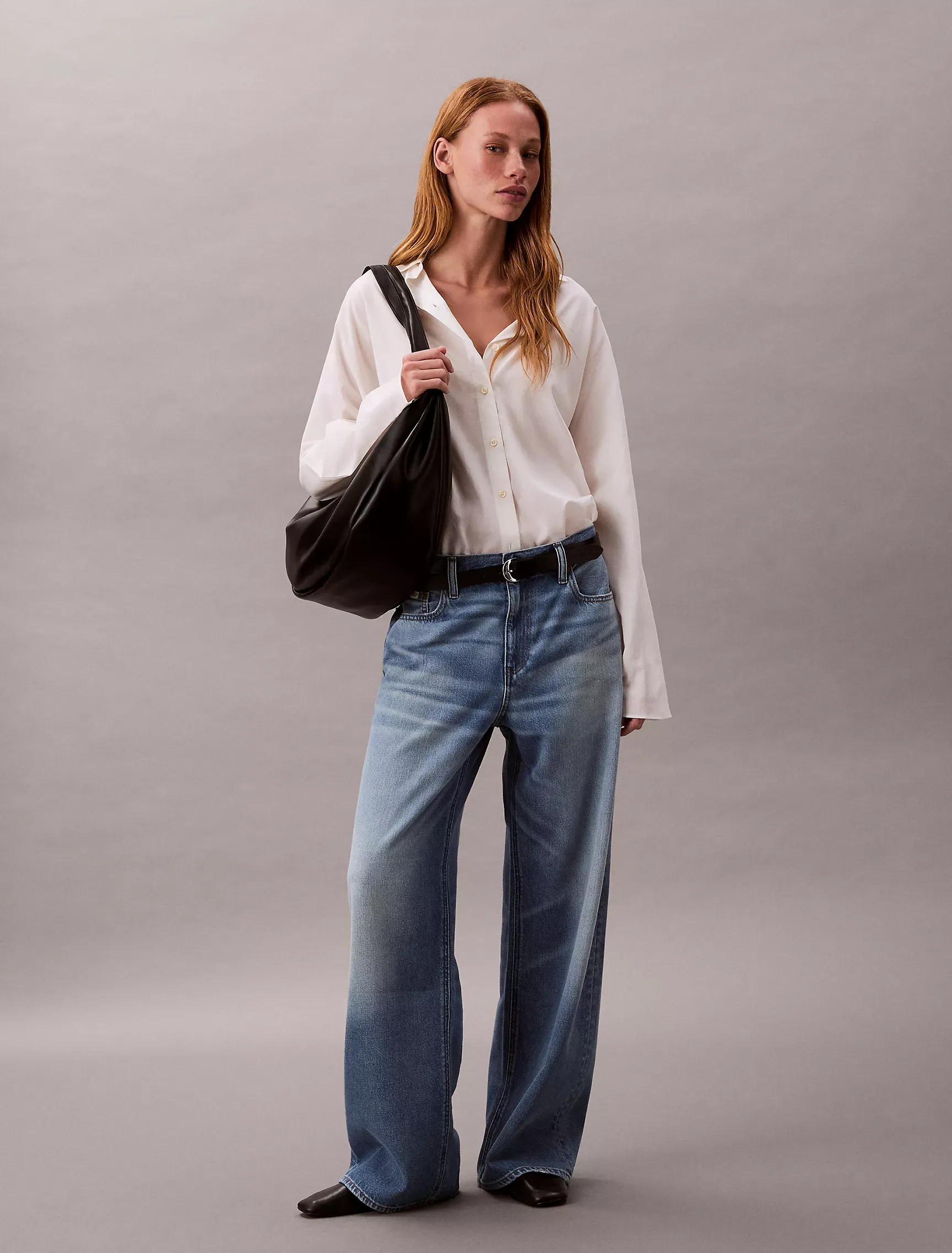 Low Rise Baggy Jeans