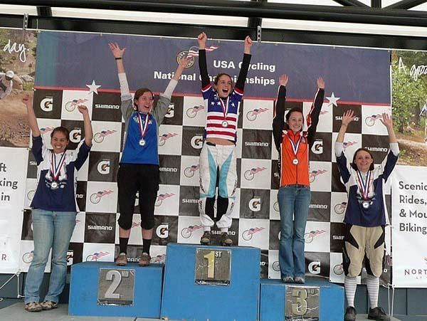 Podium: Division 2 Women Omnium