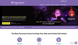 Net Nanny website