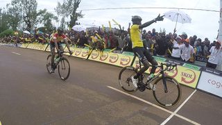 Valens Ndayisenga wins stage 6 at Tour of Rwanda