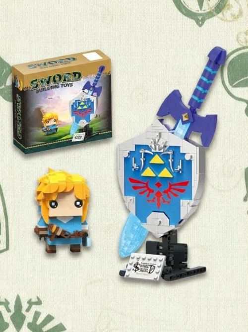 Legend Glowing the Master Sword Shield Building Sets 