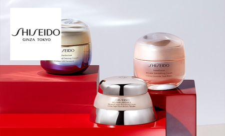 Shiseido's different skincare creams