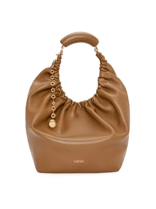 Loewe, Medium Squeeze Leather Shoulder Bag