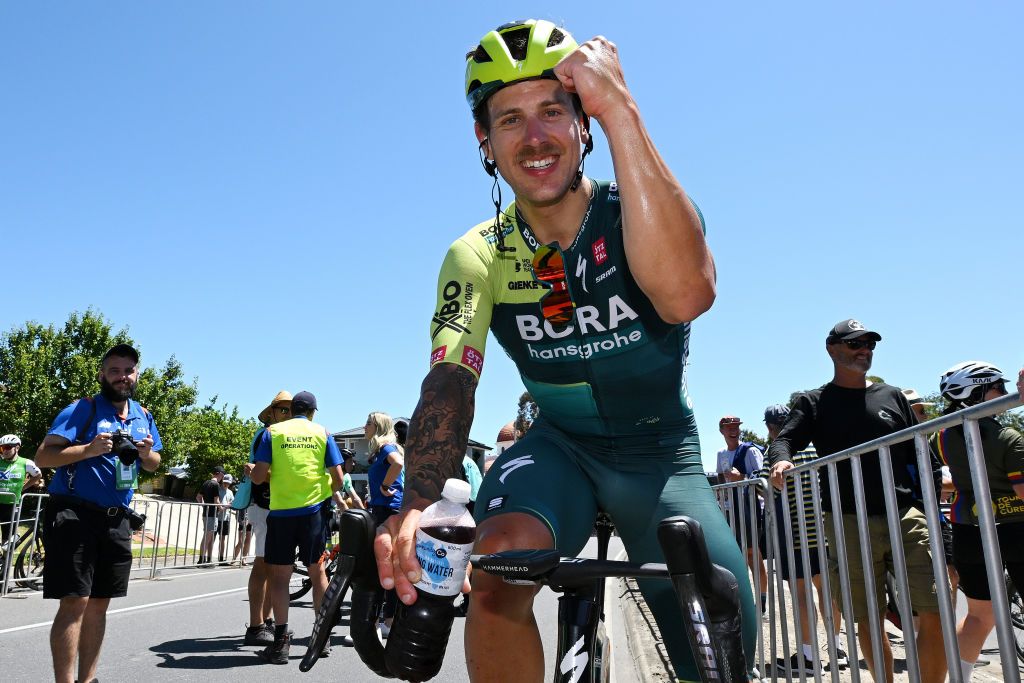 Sam Welsford (BORA-Hansgrohe) takes his second win in Campbelltown