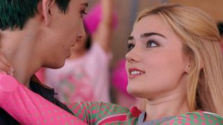 Meg Donnelly and Milo Manheim in Zombies